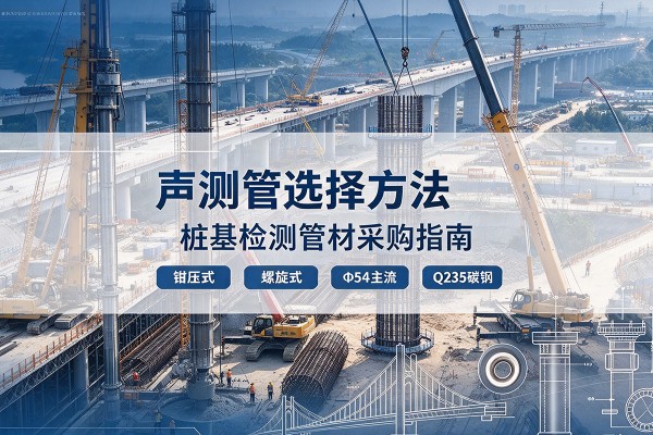 连云声测管选型标准