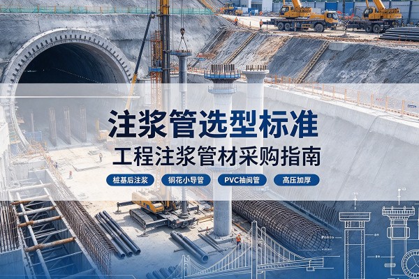 连云注浆管选型标准