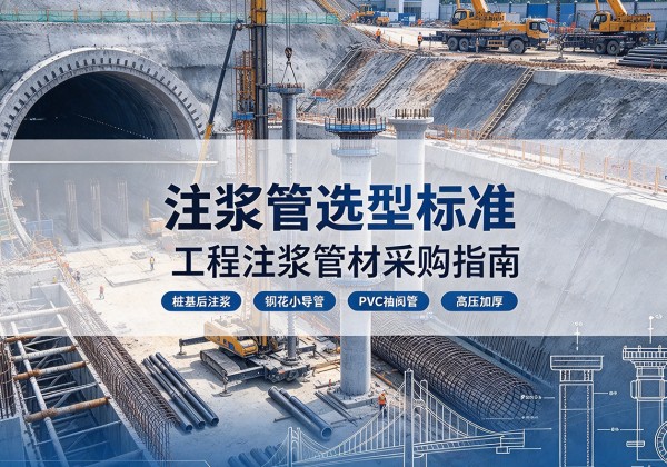 连云注浆管选型标准